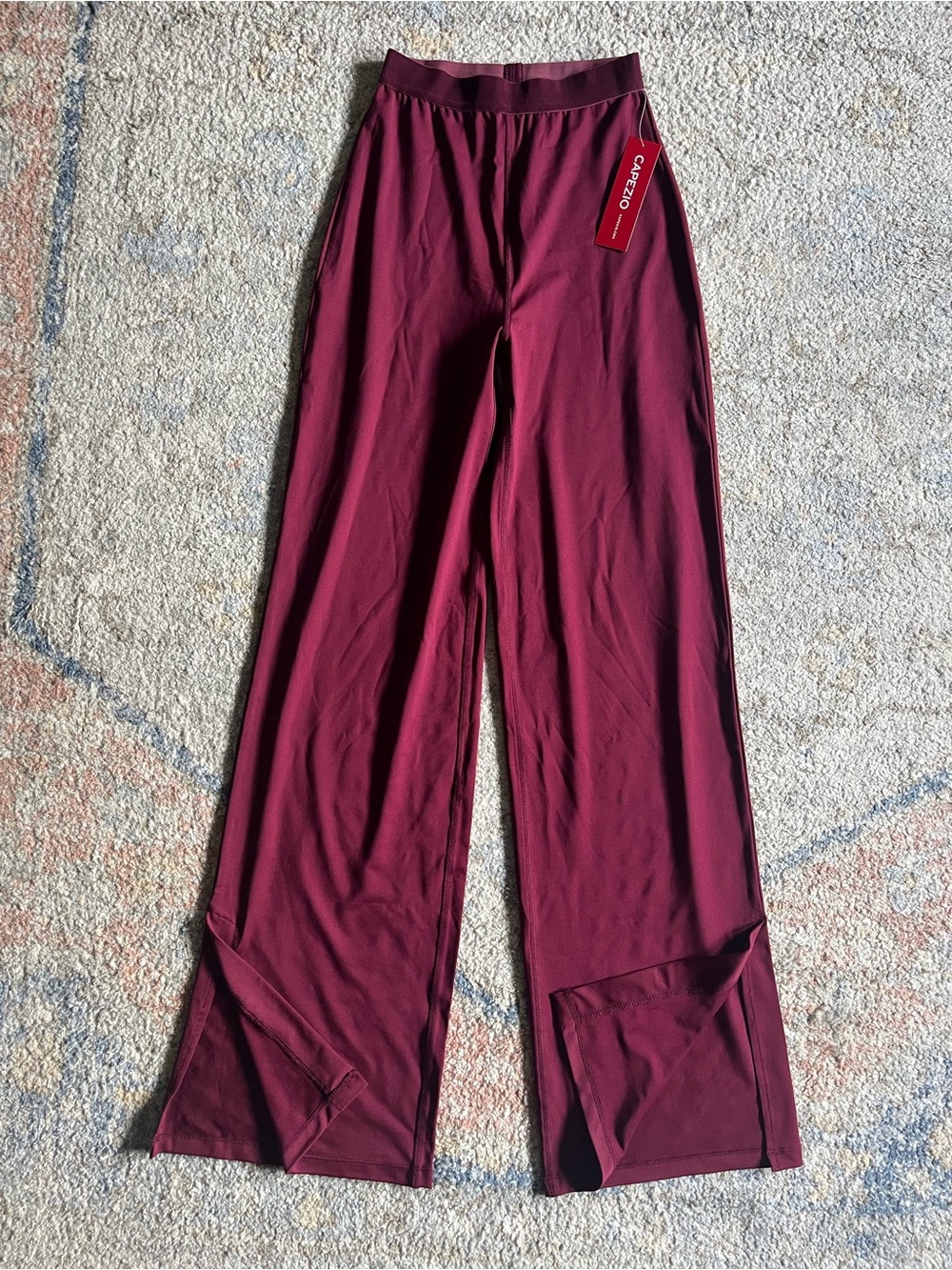 Capezio Beguile Wide Leg Split Hem Pant